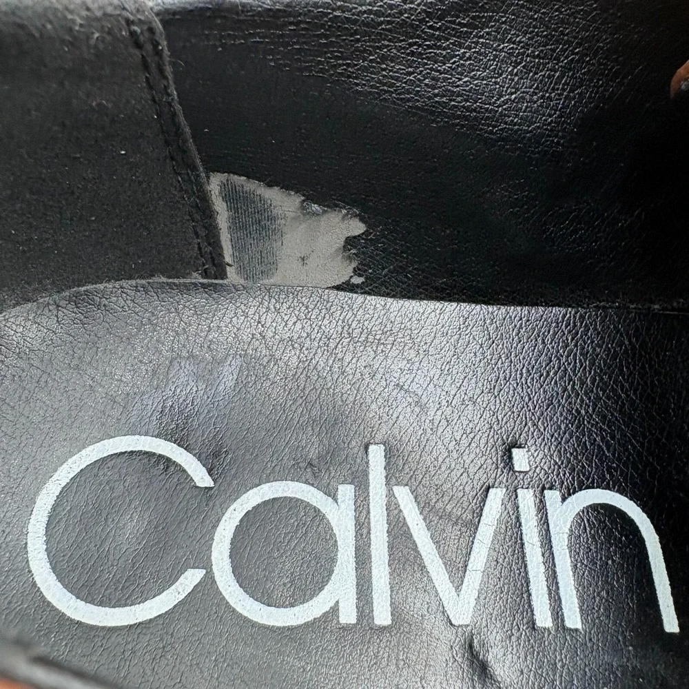 Calvin Klein Men's‎ Oxford Dress Shoes, Color Brown, Size 11